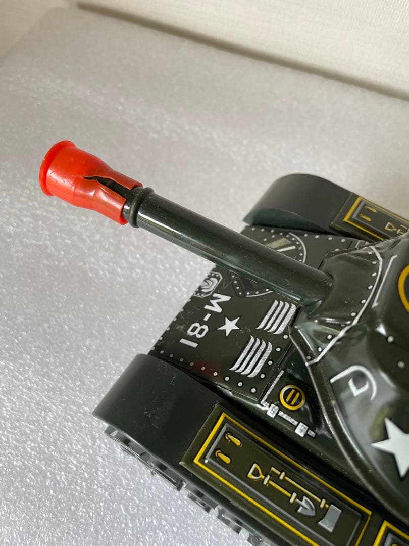 ＊リモコン戦車　電動ブリキ玩具　マスダヤ　M-81 　アンティーク＊