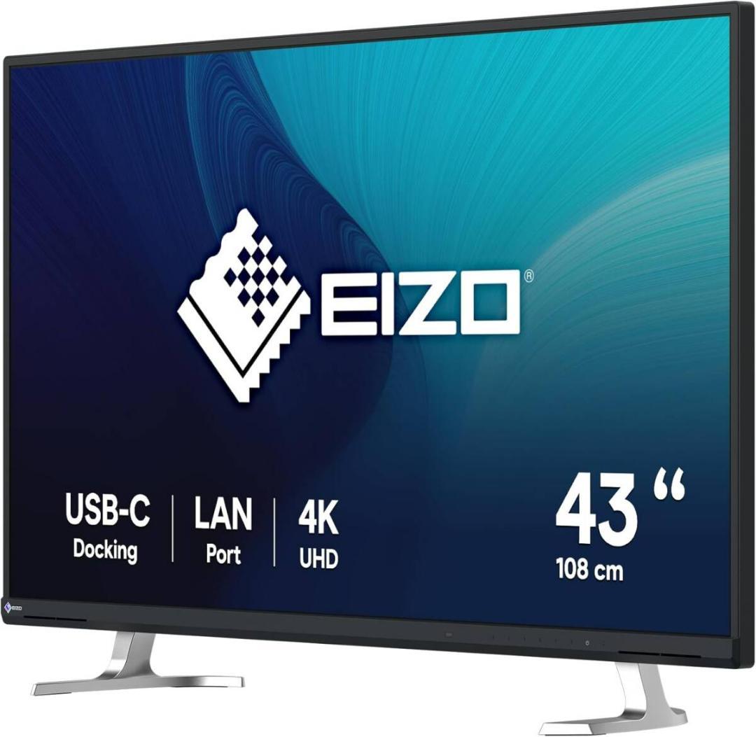 EIZO FlexScan EV4340X-BK 42.5型大画面4Kモニター