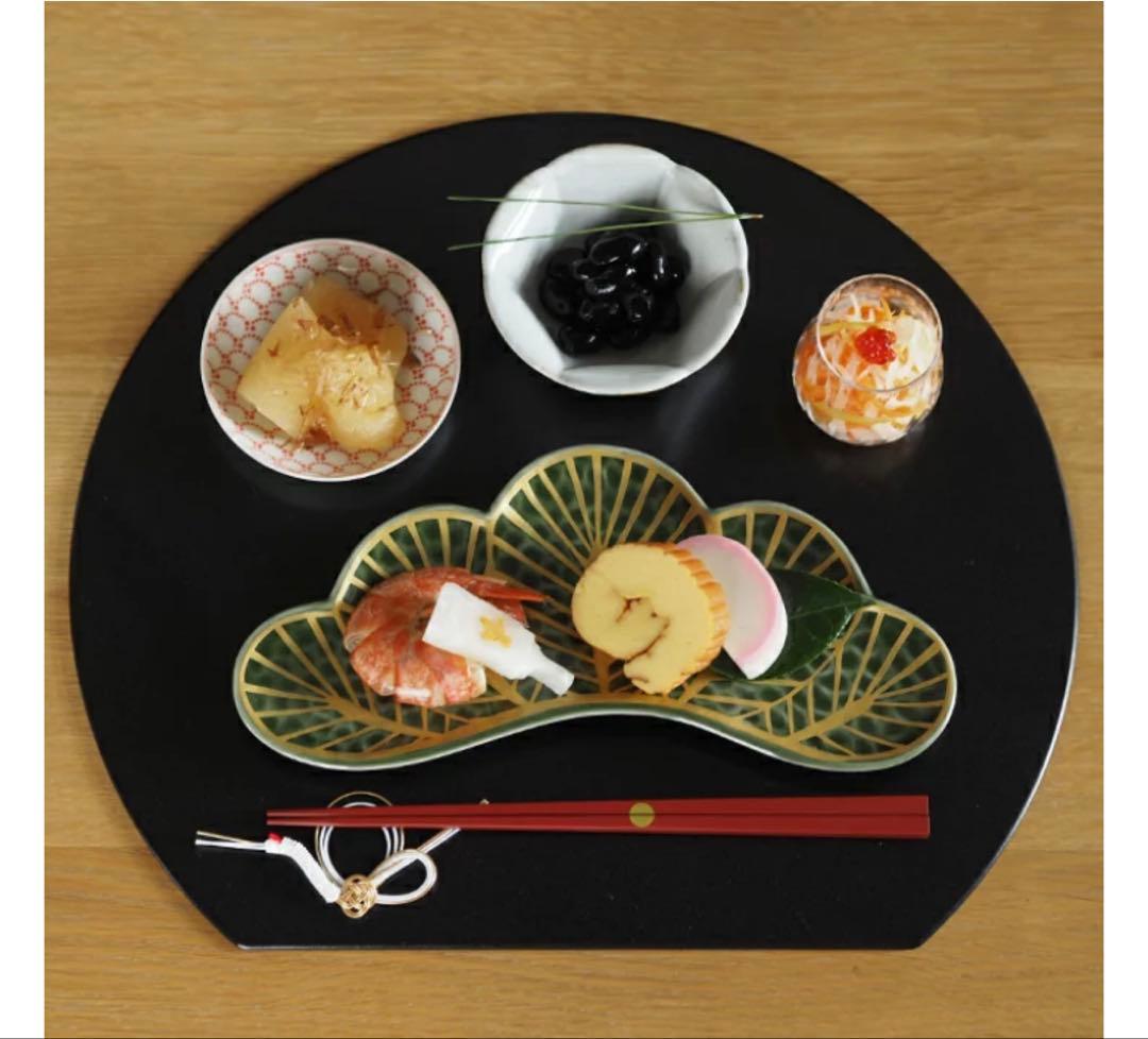 あーぽん様ご依頼品　有田焼　幸楽窯　松葉形前菜皿　銘々皿　特別7点セット