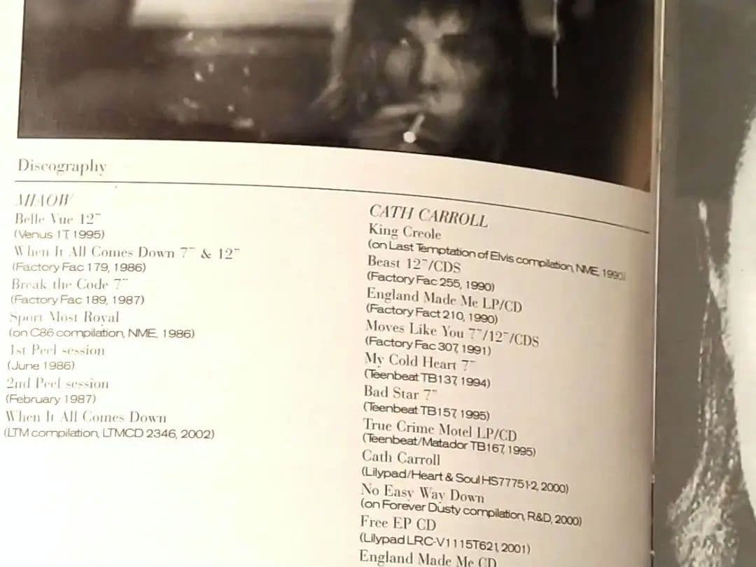 CD England Made Me Cath Carroll キャス・キャロル