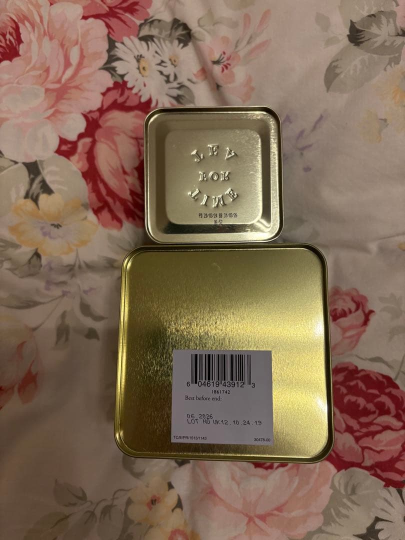 ハロッズ　フォートナム&メイソン　紅茶　缶　ビスケット　ティータイムセット
