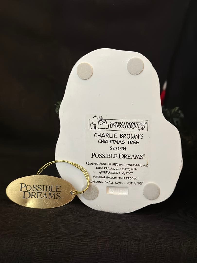 スヌーピー クリスマスツリー 装飾品　ビンテージ