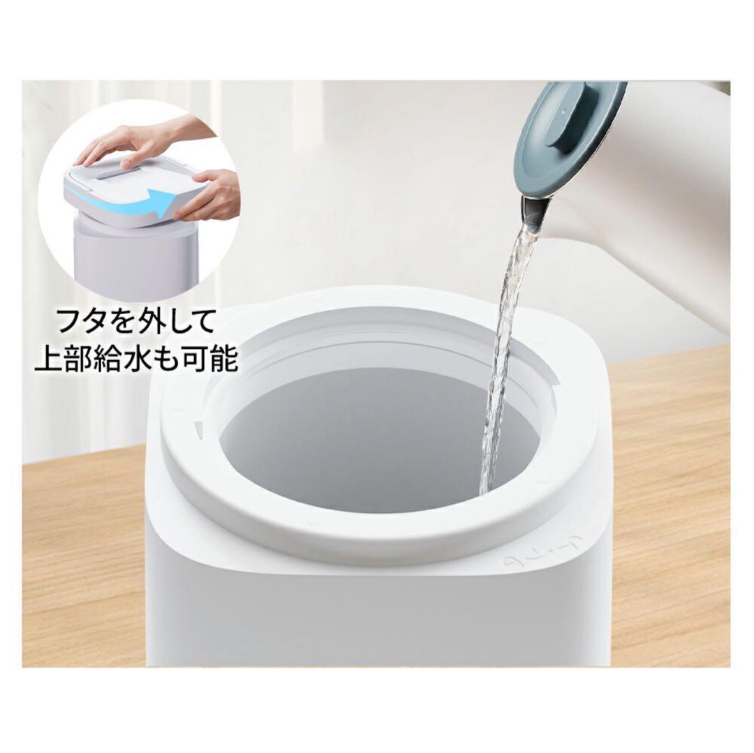 高温除菌 4.0L スチーム式加湿器 加熱式 静音 加湿器 大容量 省エネ