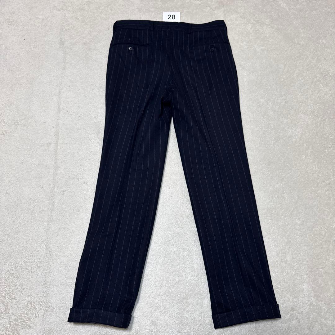 28 トゥモローランド　カノニコ　スーツ　ストライプ　44 厚手