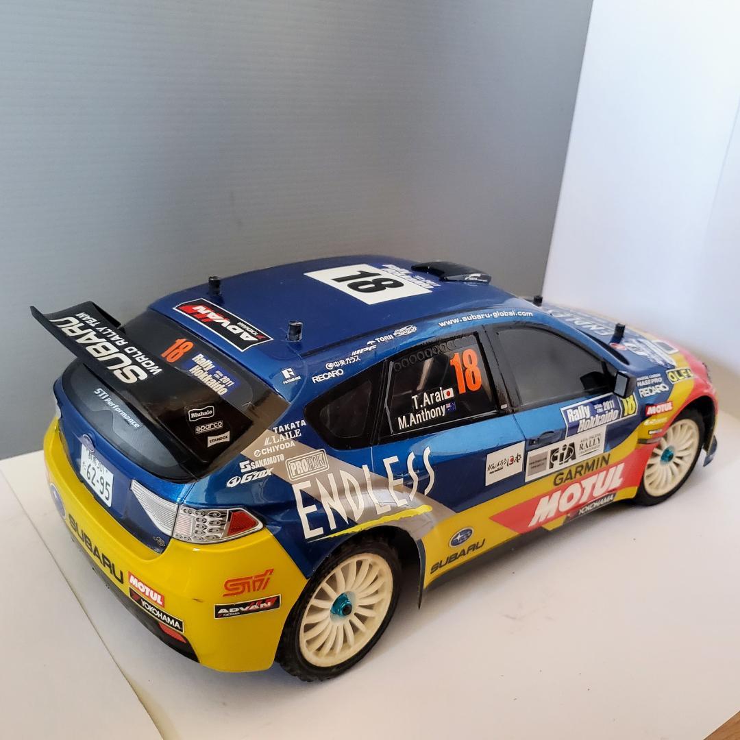 タミヤ　SUBARU WRX STI　XV-01