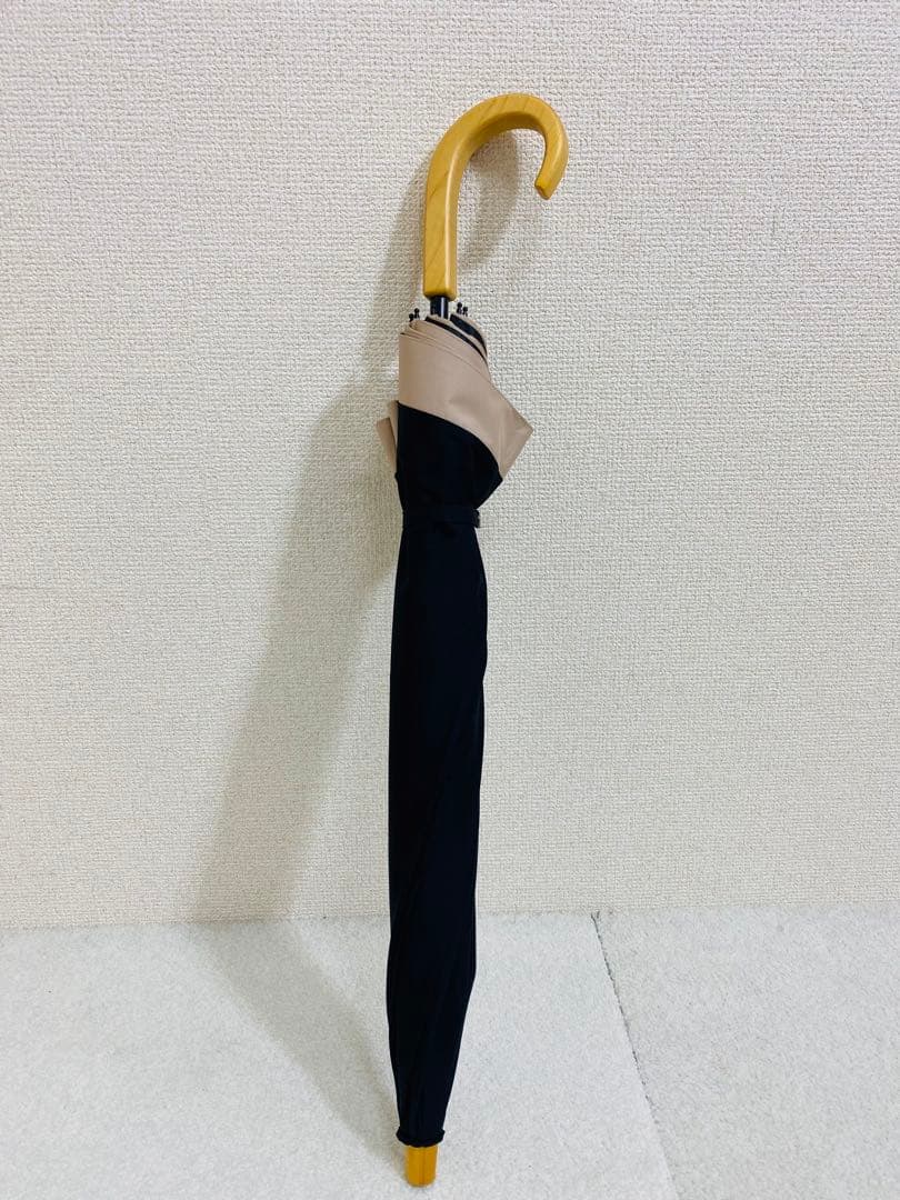 【美品】SUN BARRIER100 2段折 折りたたみ日傘 コンビ