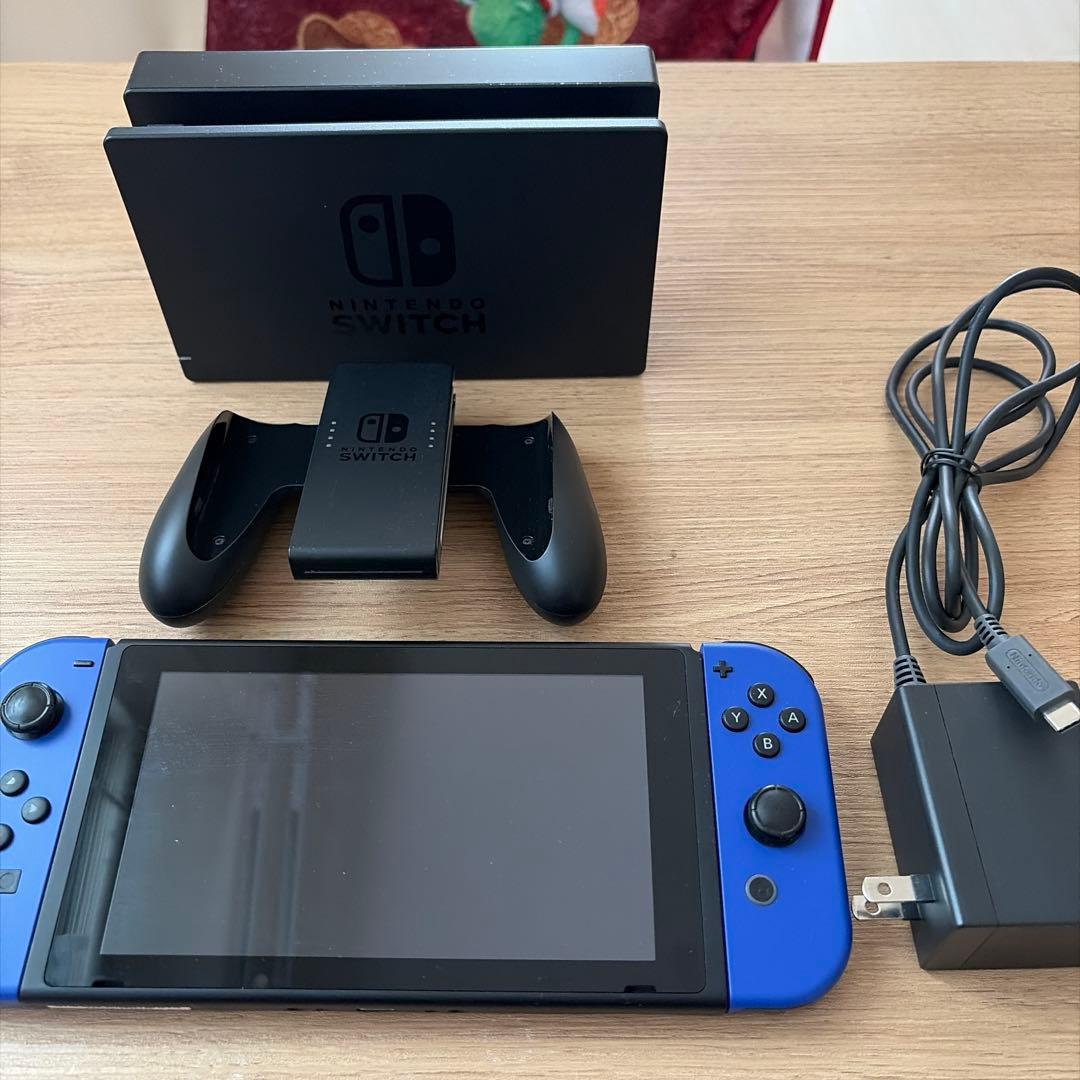 Nintendo Switch 本体 青色 ACアダプタ付き