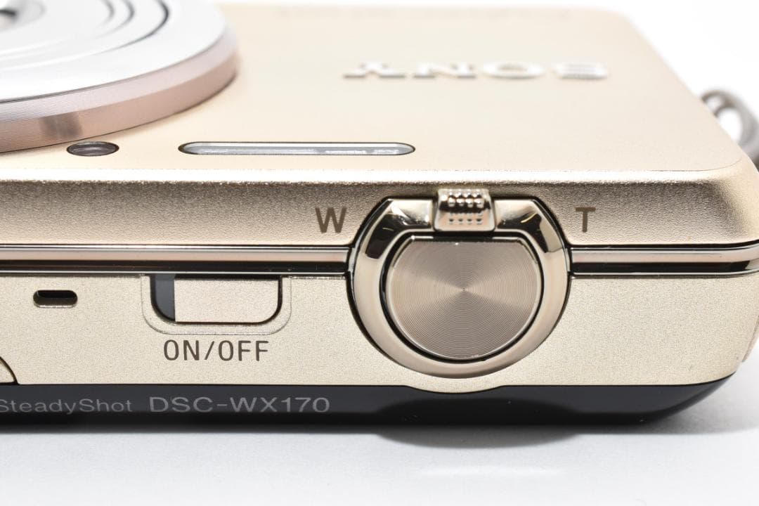 SONY Cyber-shot DSC-WX170 ゴールド ジャンク A319
