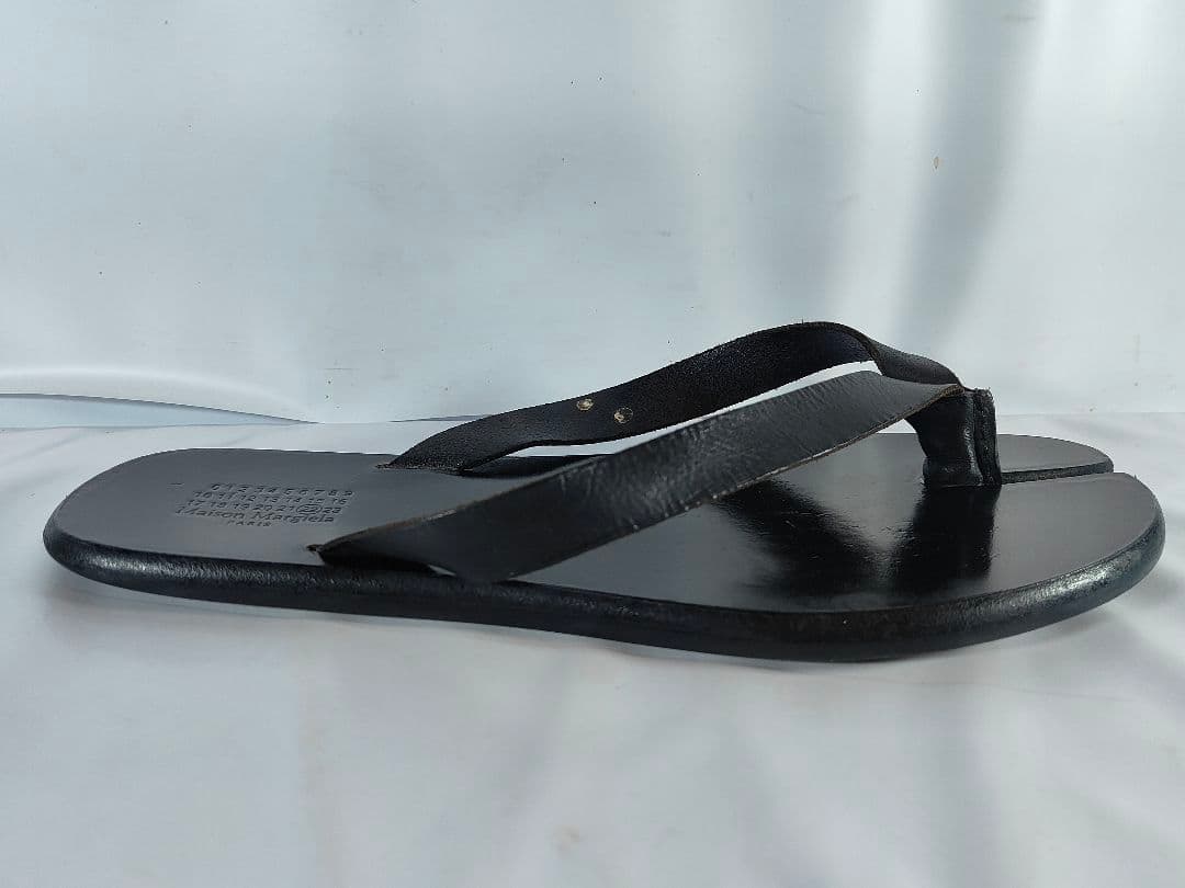 【極美品】Maison Margiela 正規品　タビサンダル　高級本革サンダル