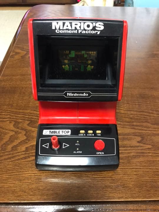 ゲームウォッチ マリオセメントファクトリー 箱付き