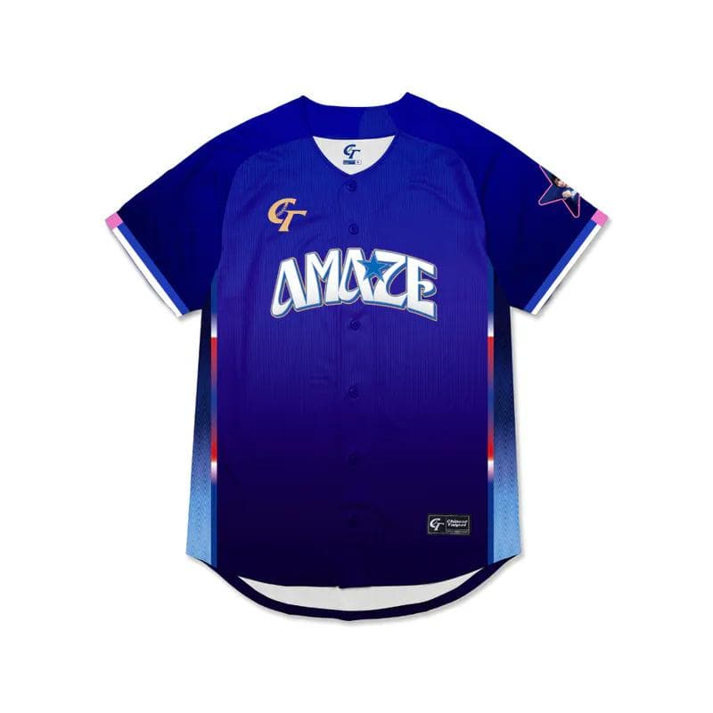 2026　WBC　95　林襄 リンシャン　応援　野球ユニフォーム　ブルー