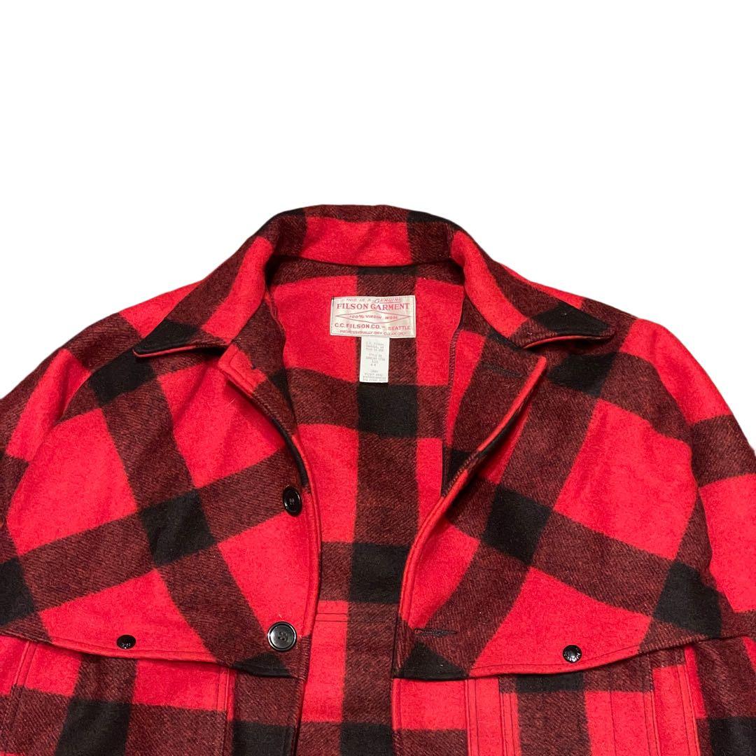 【44】USA製 FILSON ダブル マッキーノ クルーザー ジャケット