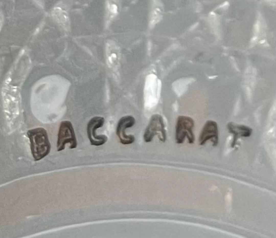 Baccarat　オールドバカラ/※美品　ディアマン 大型フルーツコンポート