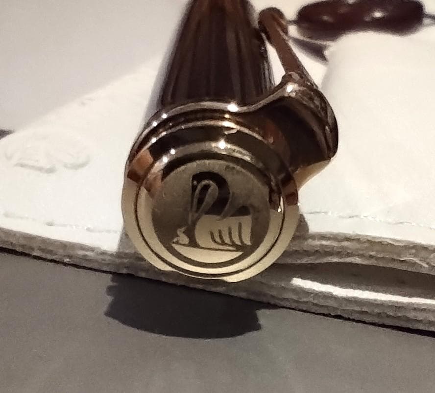 ペリカン　Pelikan スーベレーン　K800 特別生産品 茶縞 ボールペン