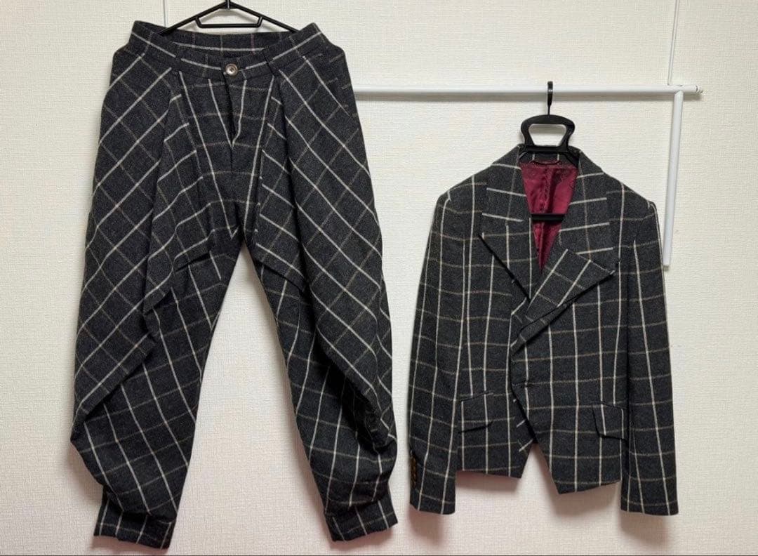 【Vivienne Westwood】限定品 激レア チェック セットアップ