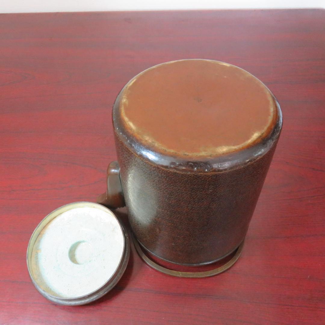 薬缶 やかん 水注 銅 銅器 銘あり
