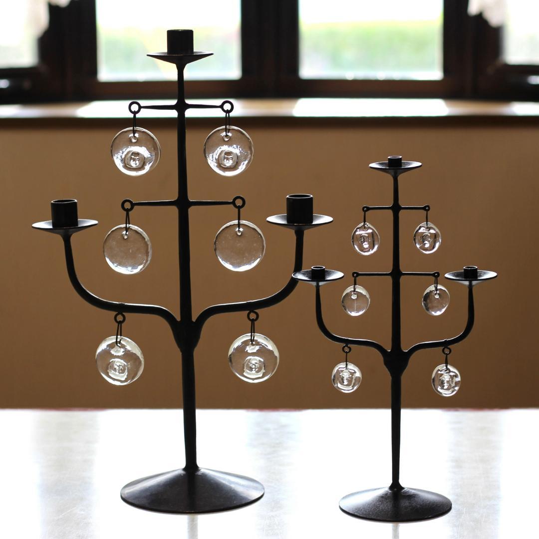 【貴重な大型】エリックホグラン　Erik Hoglund　キャンドルスタンド05