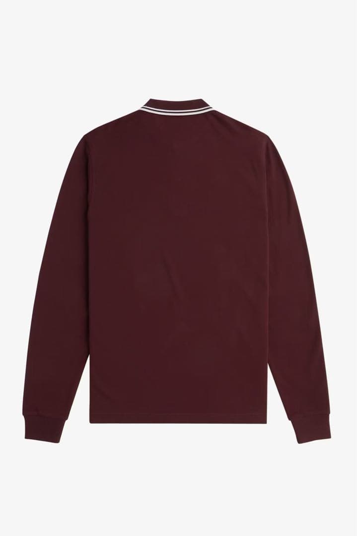 Fred Perry 長袖ポロシャツ M3636 バーガンディ