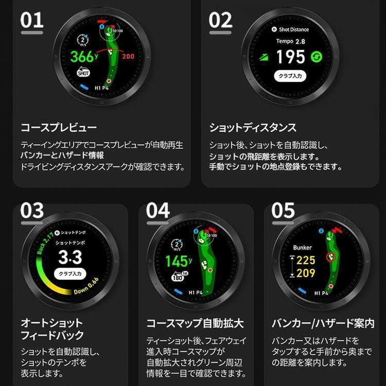 103腕時計型 ≪ ボイスキャディ T11 PRO ≫voicecaddie