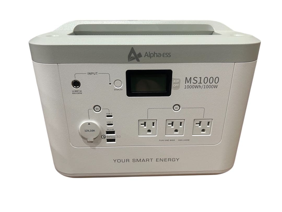 AlphaESS ポータブル電源 MINI SMILE MS1000 1000W