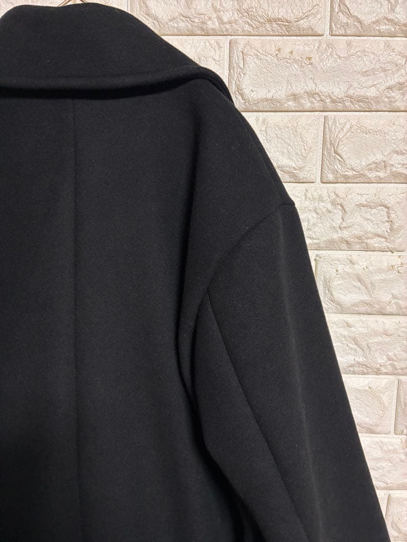 美品　[THE KEIJI] ウール　カシミヤ混　フィッシュテール　ウールコート