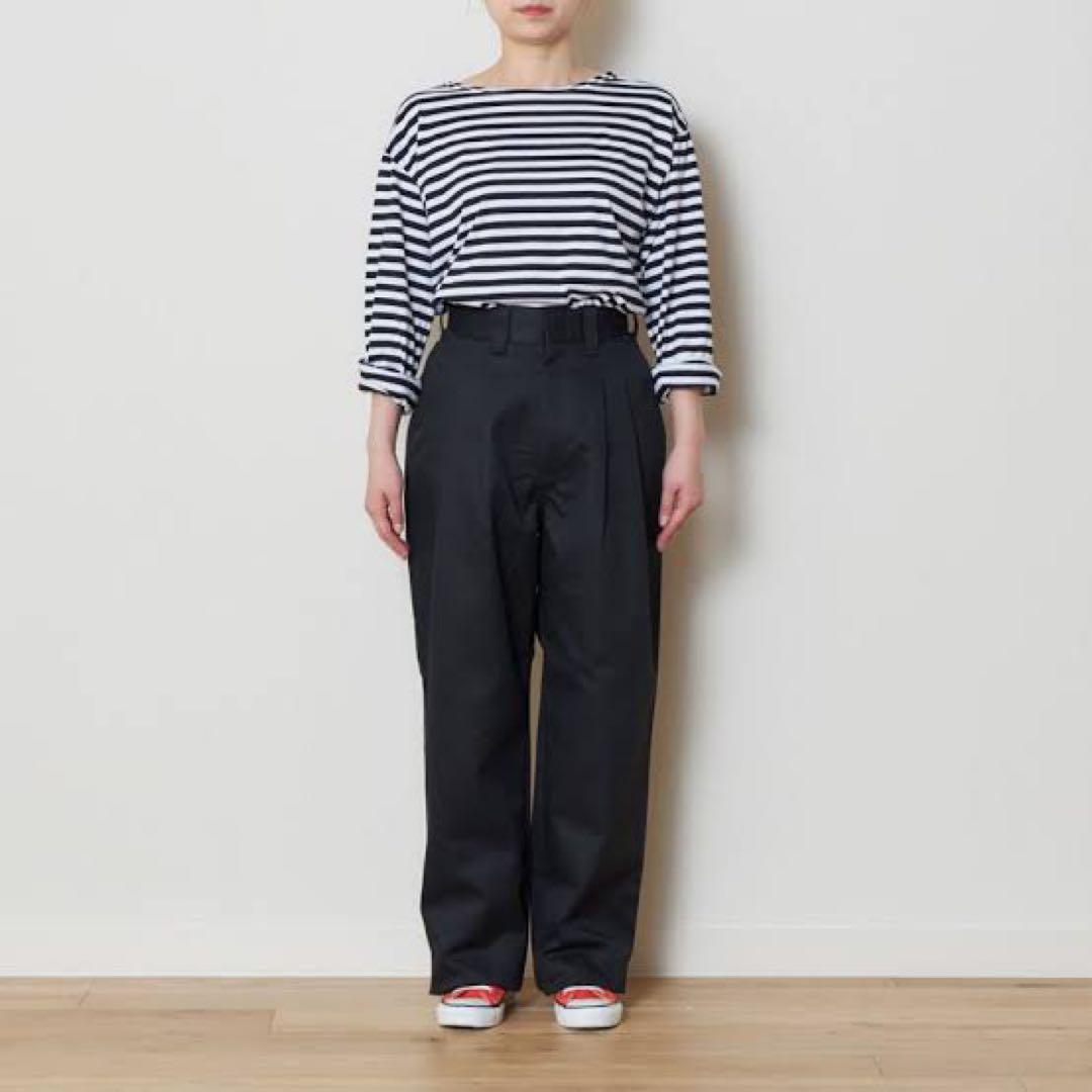 ザ シンゾーン トムボーイパンツ ストレートパンツ ワイドパンツ タックパンツ