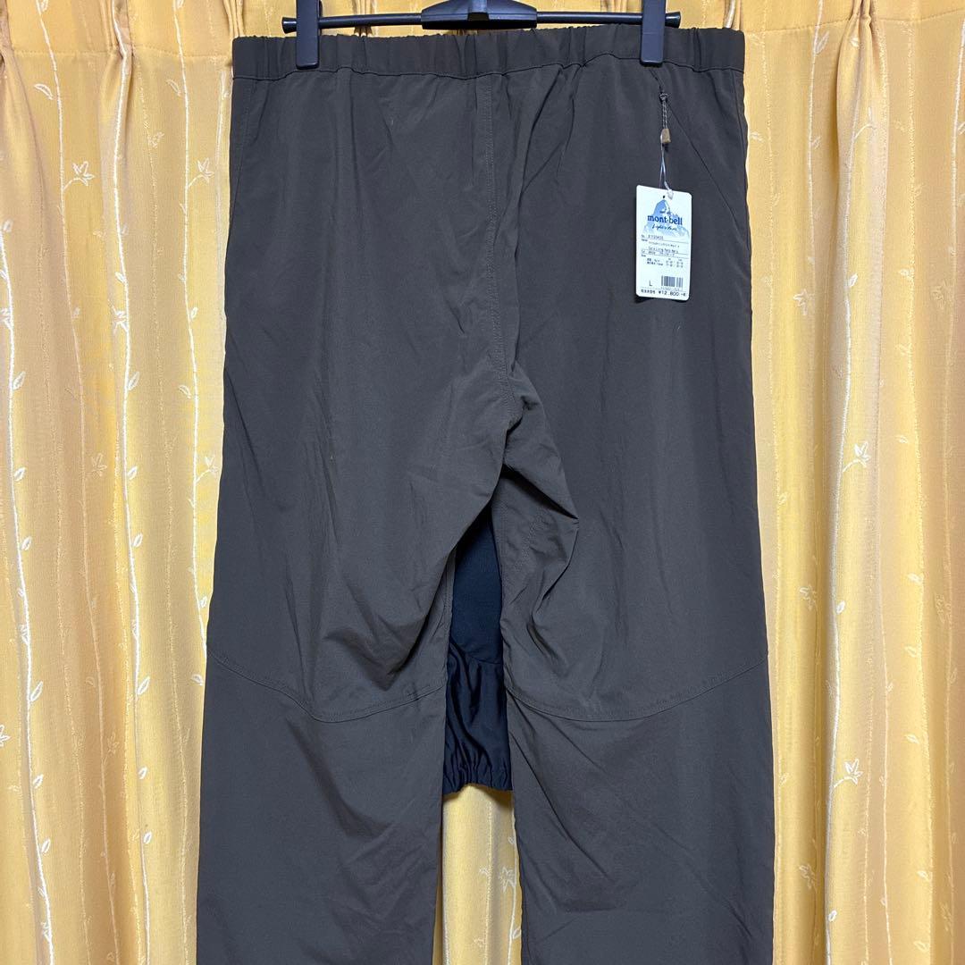未使用　モンベル　サイクルライニングパンツ Men's L ブラックオリーブ