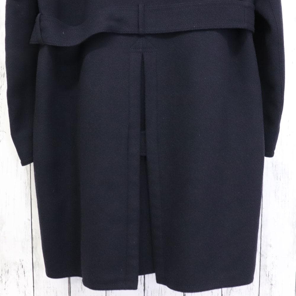 極上品　HERNO　ヘルノ　イタリア製　ダブルフェイス　ベルテッド　ウールコート