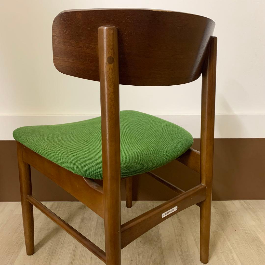 カリモク60+ Tチェア モケットグリーン karimoku