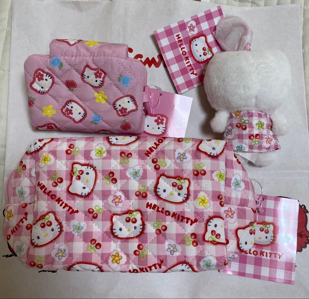ハローキティ　みんなのキルト　3点セット　新品