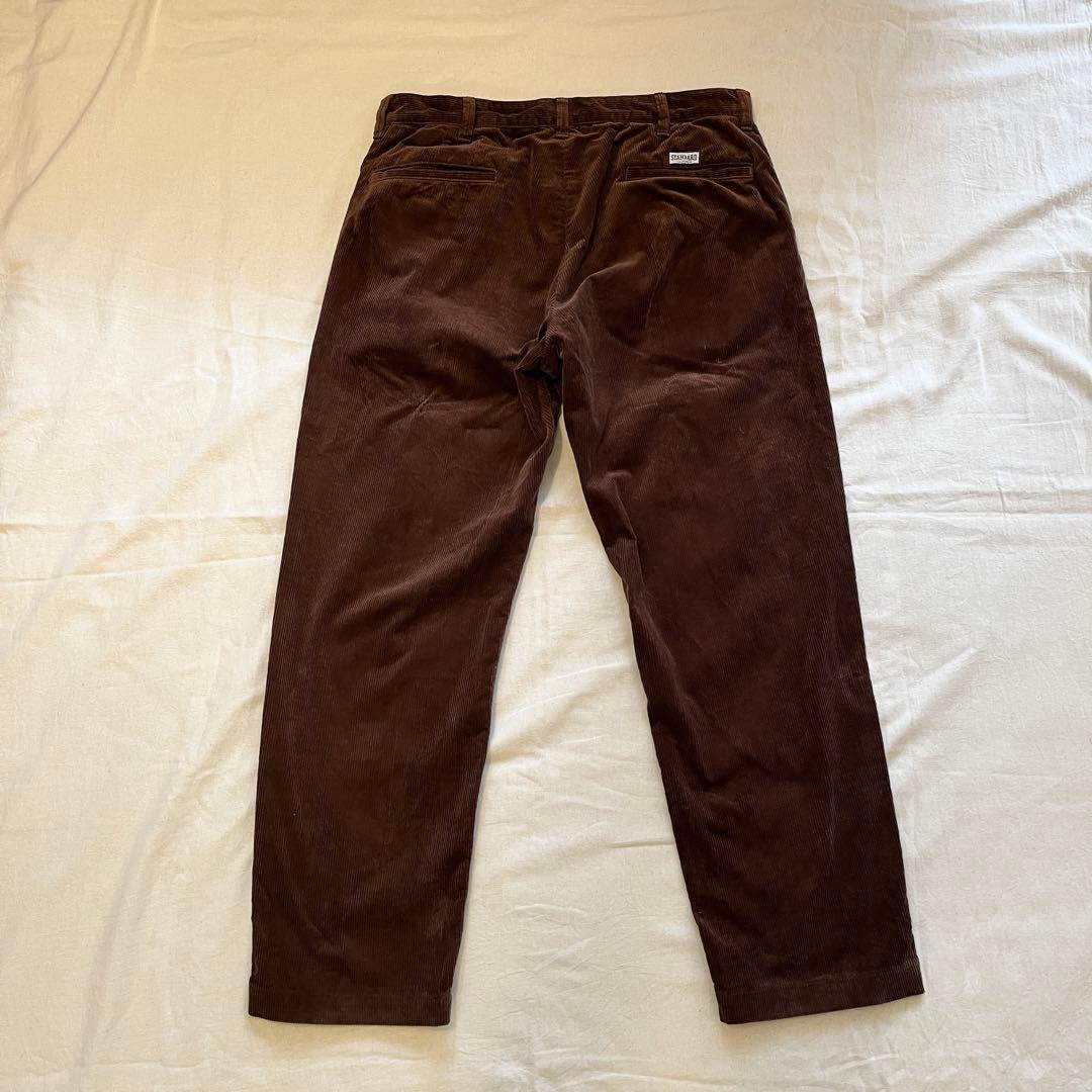 【希少★美品★W34】スタンダードカリフォルニア コーデュロイパンツ★ブラウン★
