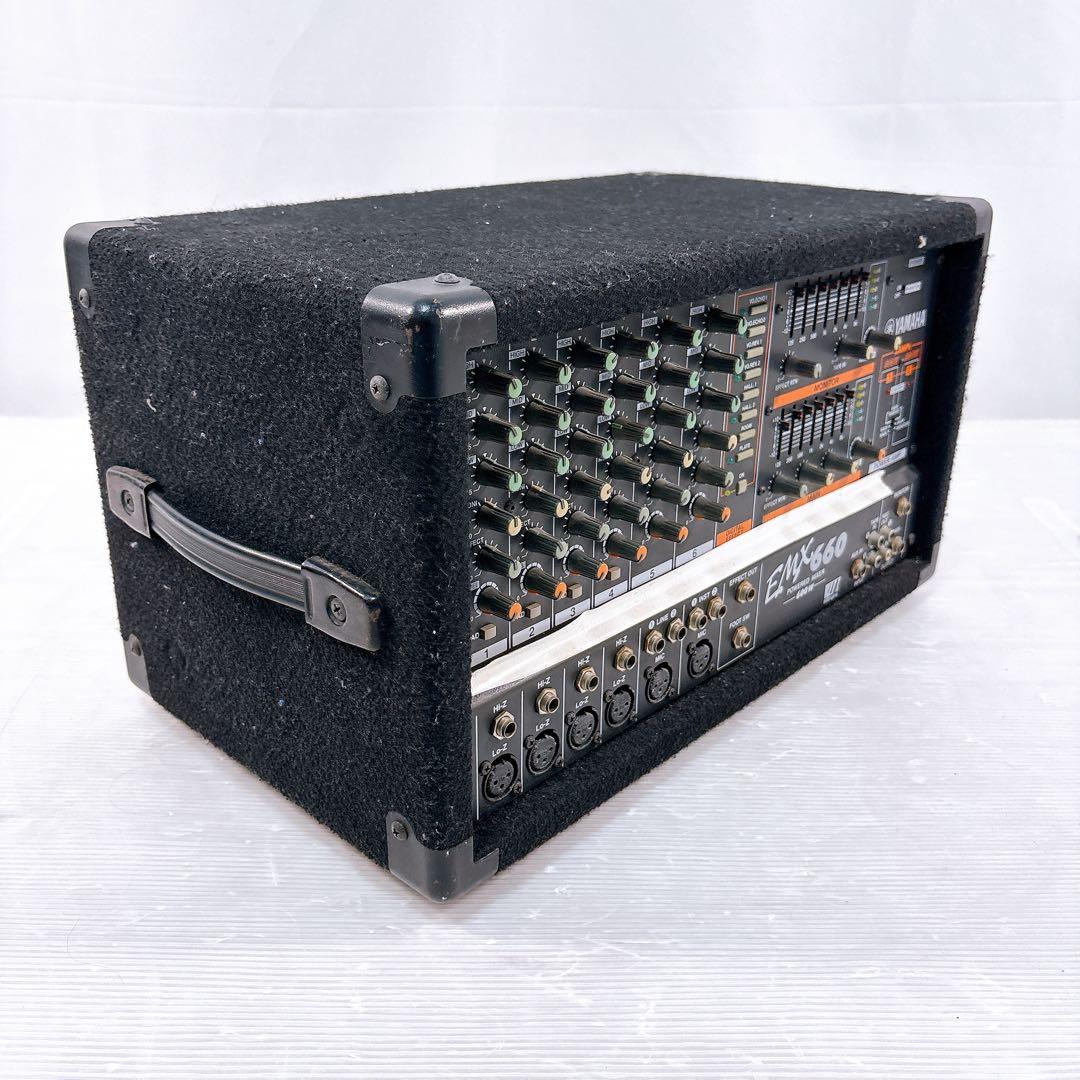 【美品】Yamaha ヤマハ EMX660 パワードミキサー 600W