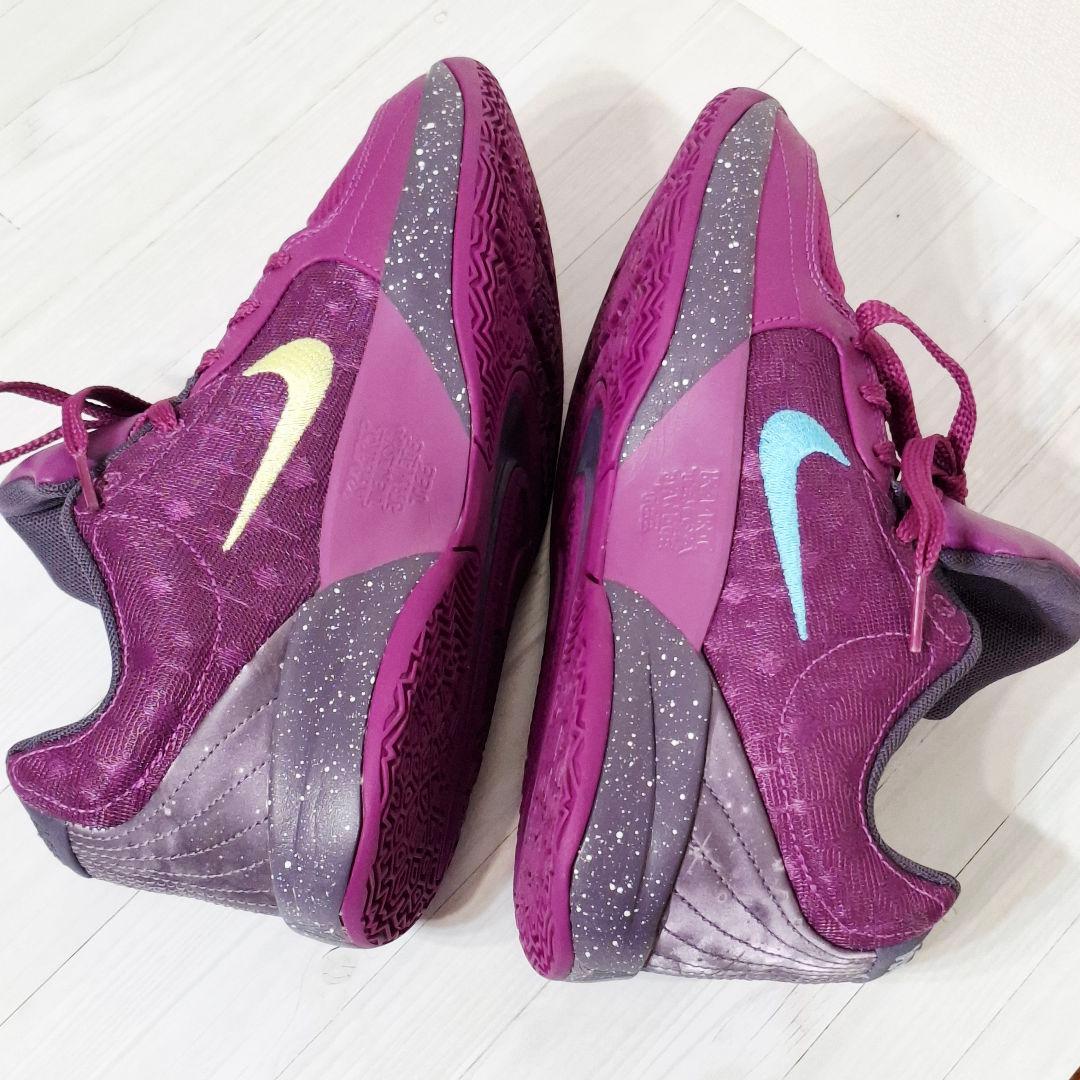 新品未使用 バスケットボールシューズ パープル NIKE JA2EP 24cm