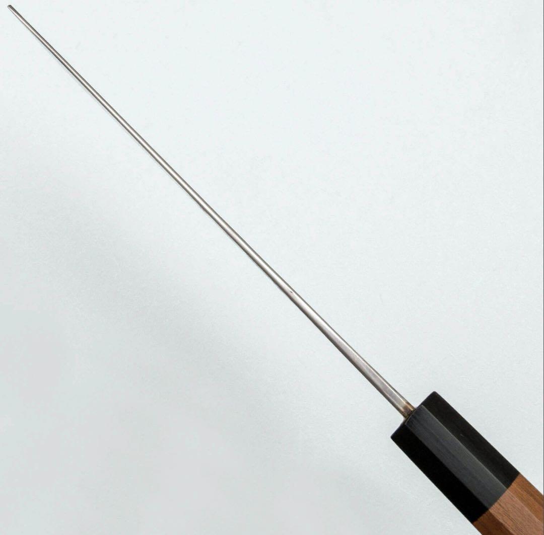 松原刃物　梨地　青ニ　ステンクラッド　中華180mm