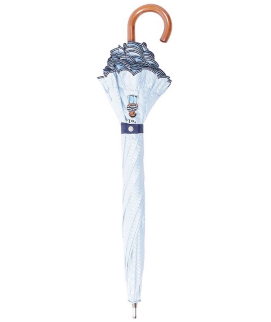 完売品　ポロベア　ラルフローレン　晴雨兼用日傘　スカラフリルワンポイントPOLO