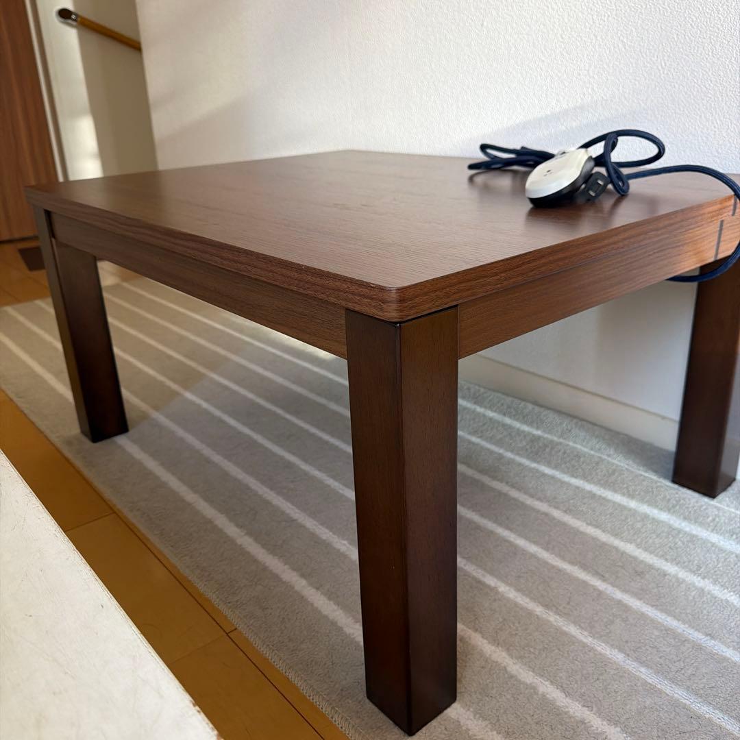 【美品】こたつテーブル・こたつ布団•上掛けのセット