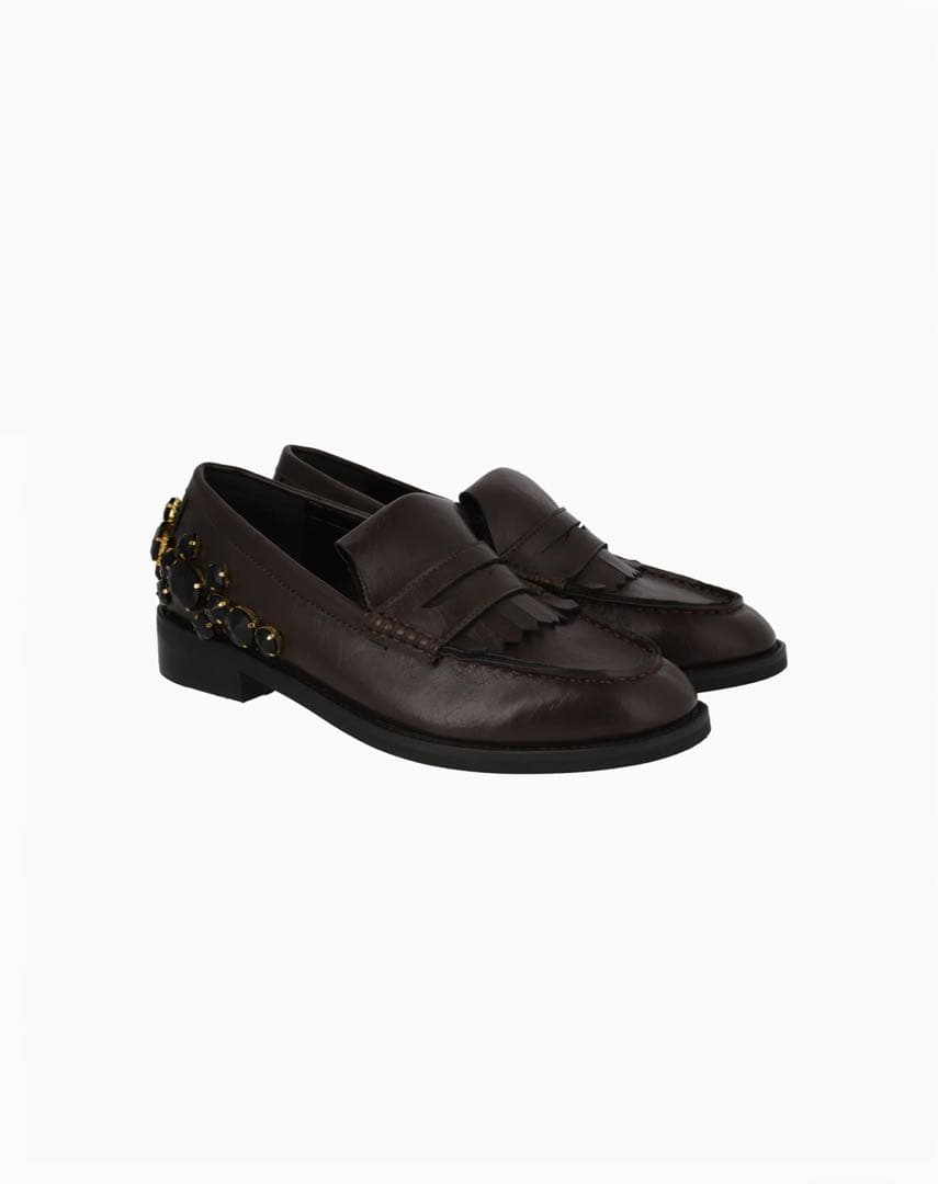 【kee】Bibiy. BIJOU SCHOOL LOAFERS