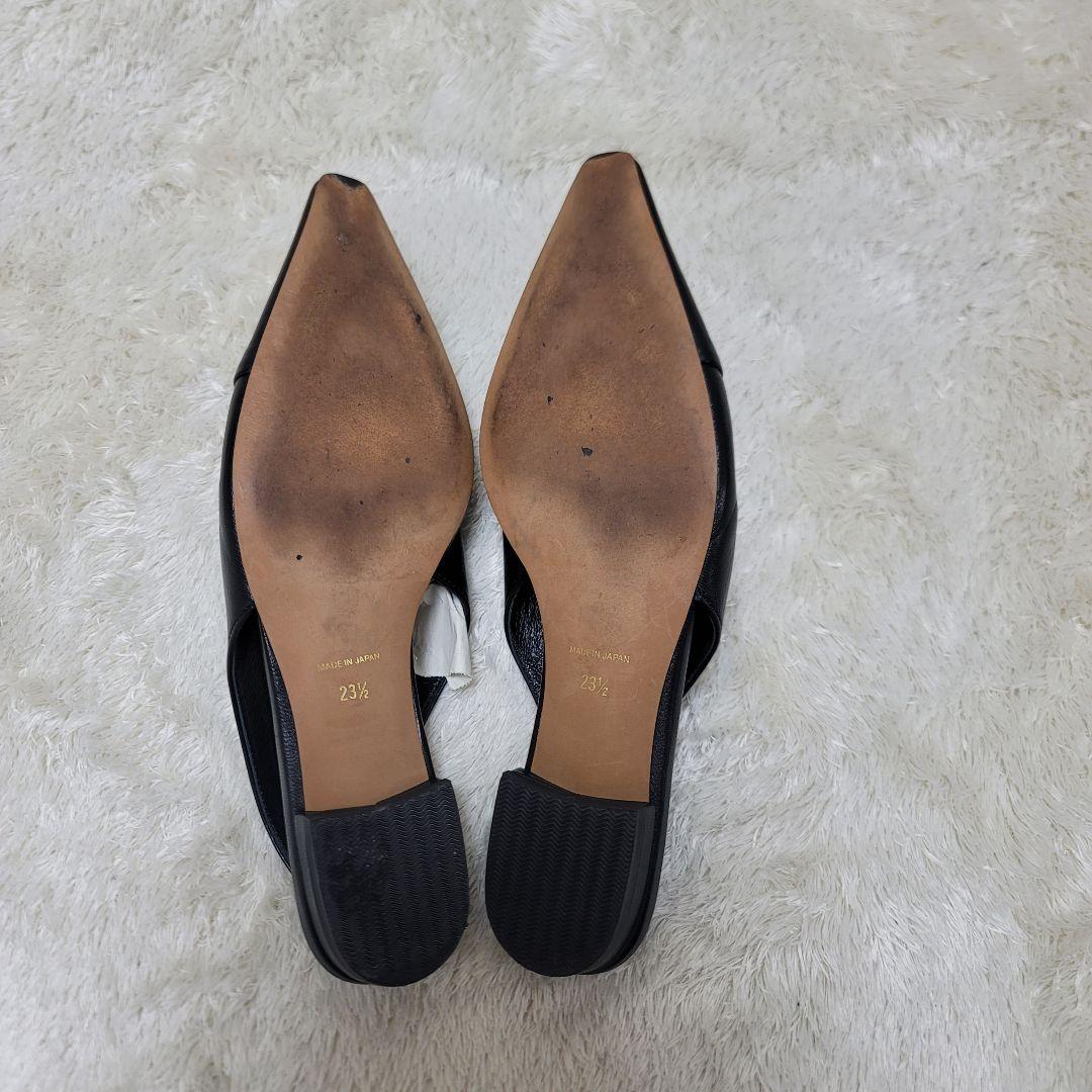 MARW UNITED ARROWS　バックストラップ フラットシューズ