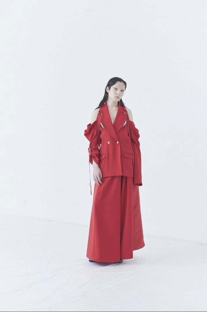 ジャケット・アウター SHIROMA 24AW off shoulder jacket