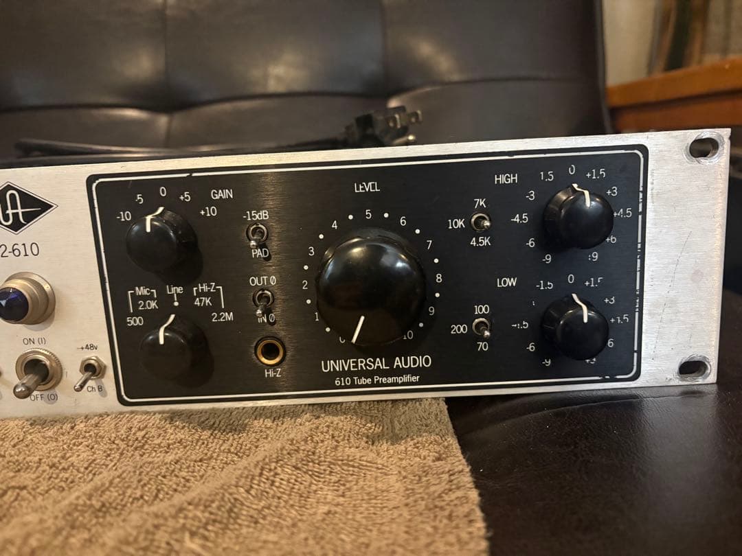 Universal Audio 2-610S 真空管マイクプリアンプ