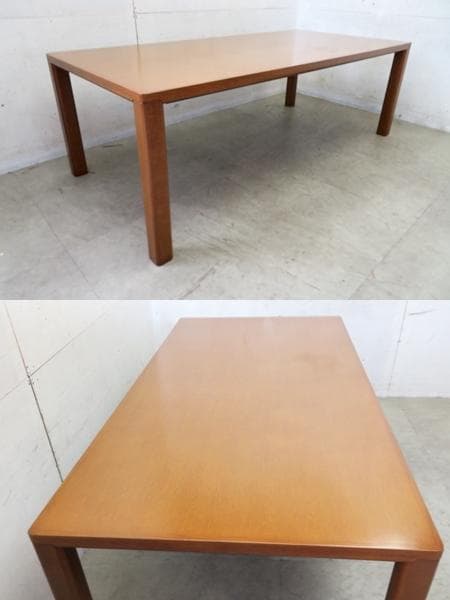 美品■旭川家具■カンディハウス■ウォールナット■ダイニングテーブル■幅210㎝■