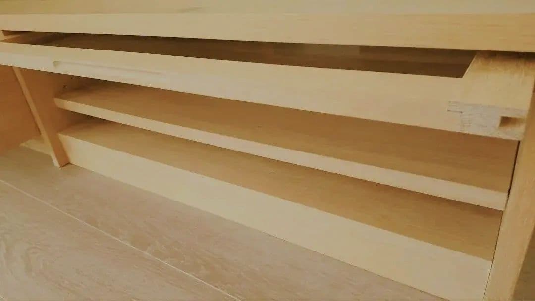 【美品】ACTUS FALUN テレビ オーディオボード 天然木 幅160cm