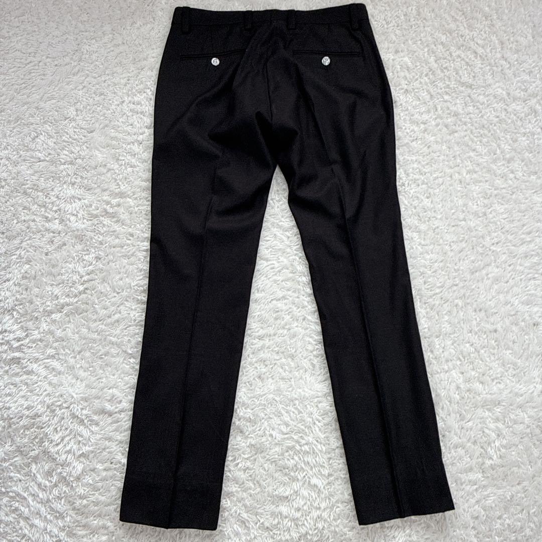 CIVARIZE 黒 スーツ セットアップ スリム 裏 総柄 サイズ46