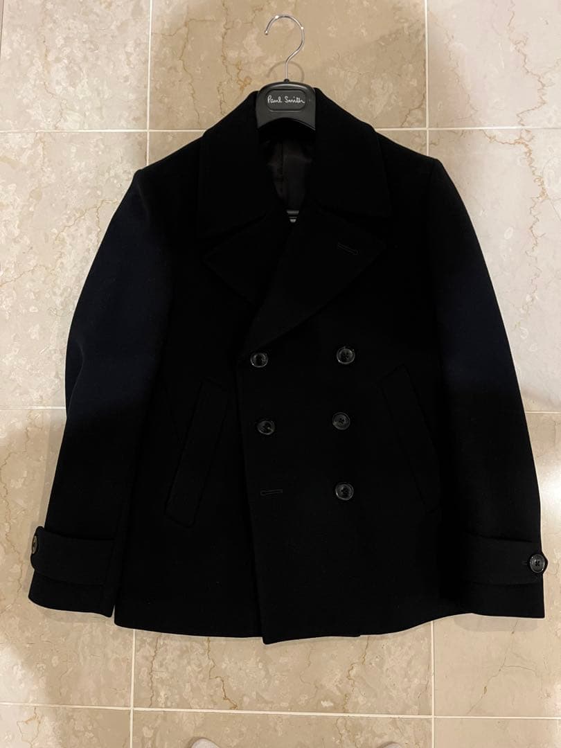 Paul Smith ウール ピーコート 黒