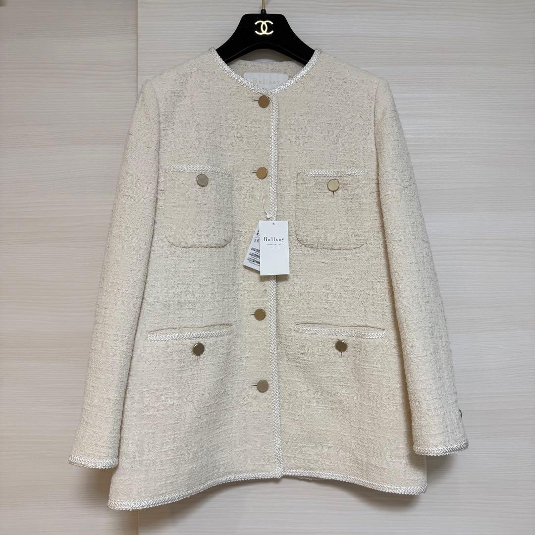 新品 Ballsey ボールジィ スラブコットンツイード 4ポケットジャケット