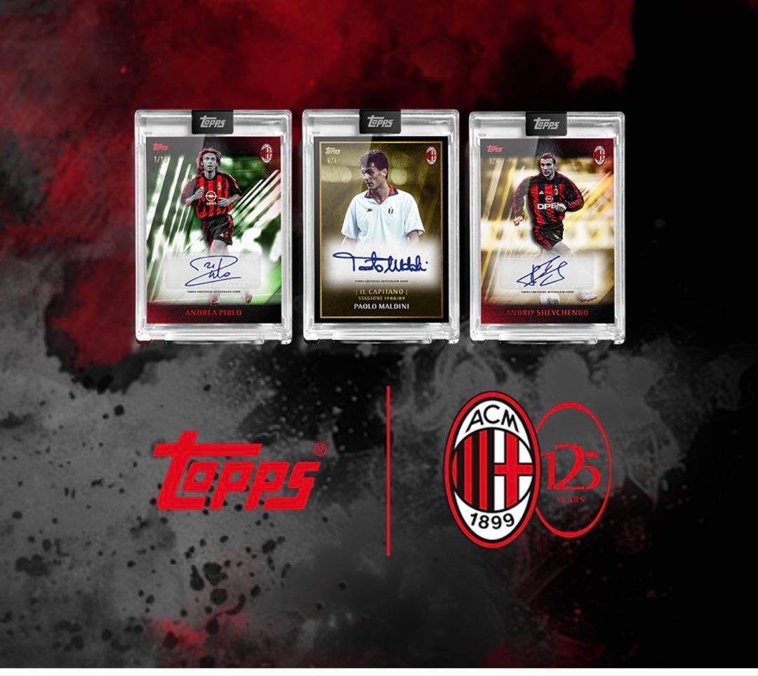★新品未開封★topps ACミラン 125周年記念 プレミアムセット