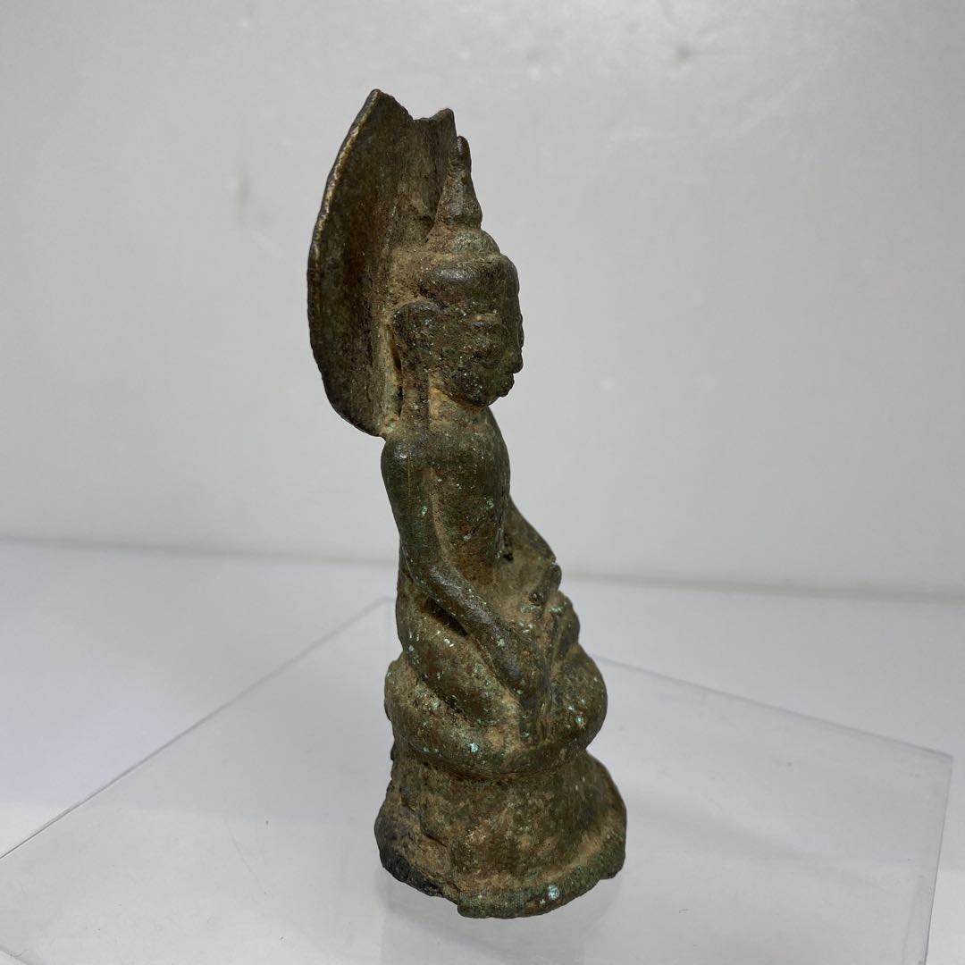 古代　朝鮮　古銅　仏像　170g タサオ　東さ7-0330☆2F