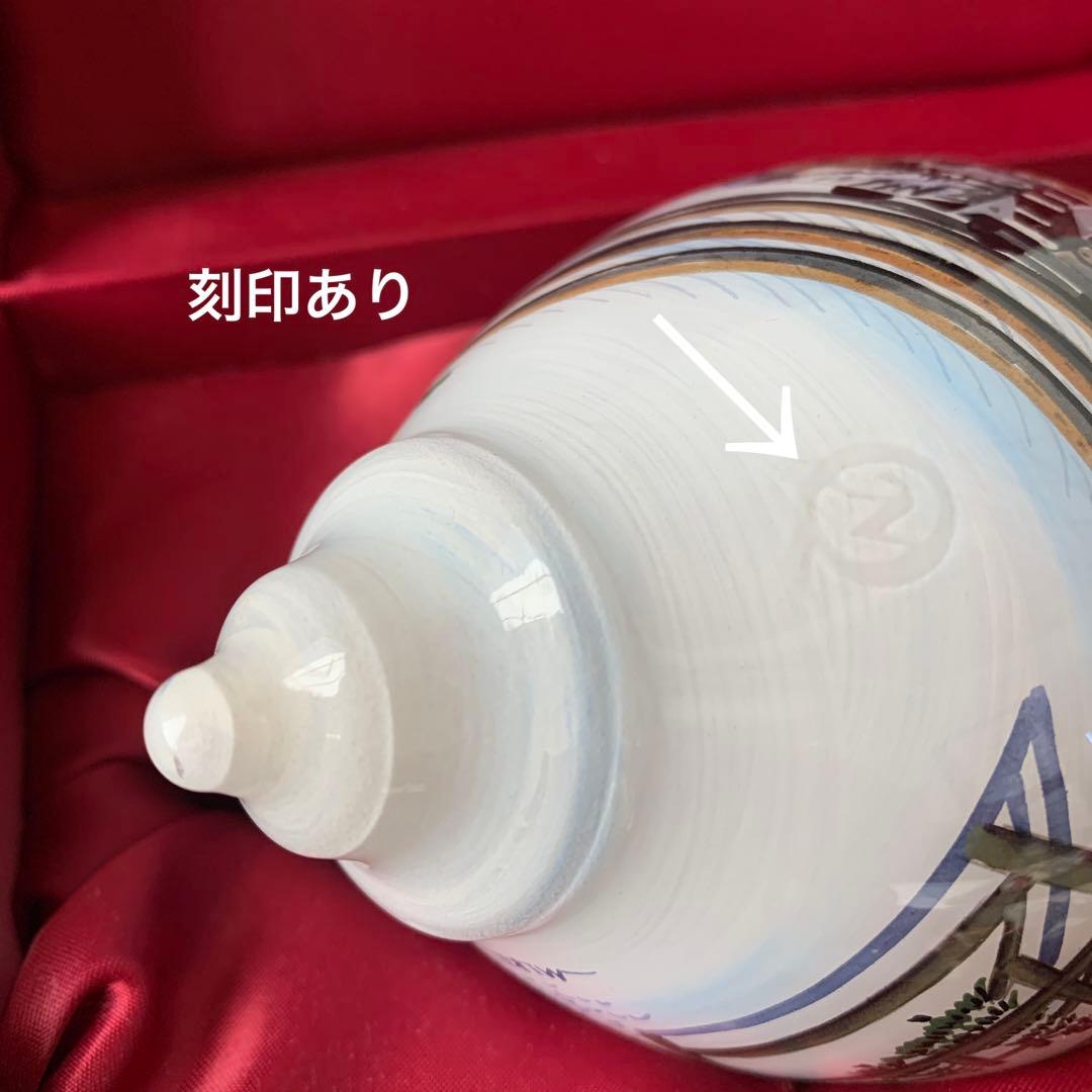 アメリカ　ハンドメイド　手描き　ガラス　オーナメント　箱入り　電車　鉄道