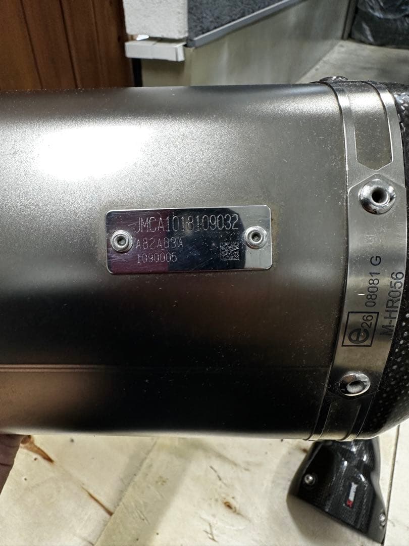 BMW G310R用　Akrapovic フルエキマフラー