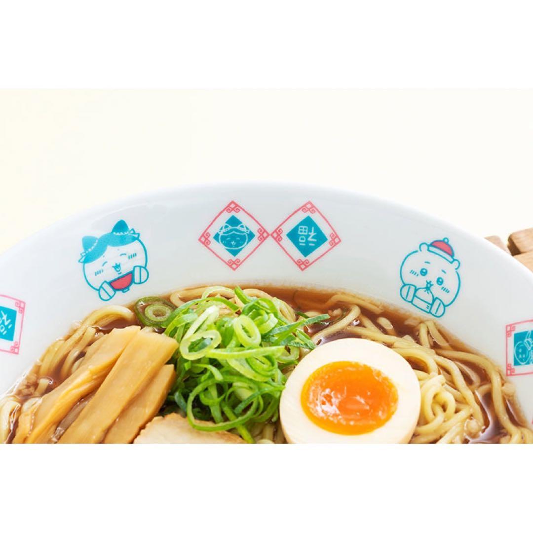 新品★ちいかわ飯店【ちいかわ＆ハチワレ＆うさぎ】ラーメンどんぶり＆レンゲセット
